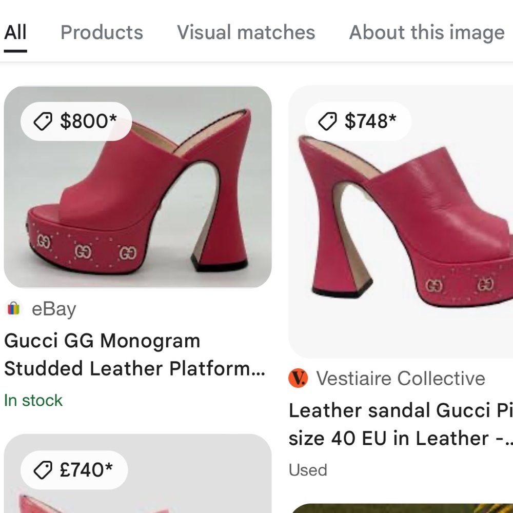 Gucci pink heels - Picture 2 of 6